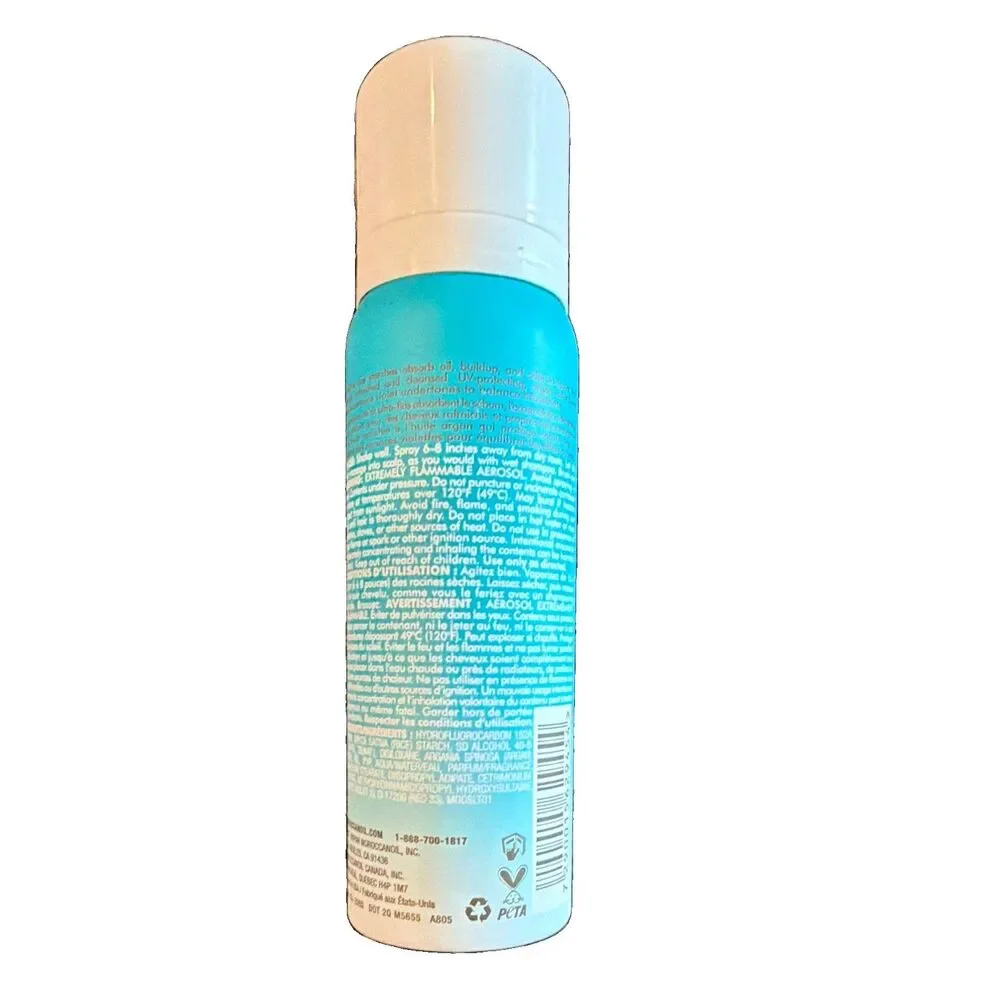 Moroccanoil Dry Shampoo Light Tones Spray Travel Size 1.7 oz Argan Oil